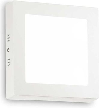 Ideal Lux Ideal Lux - Universal Foco Led Integrado 17cm Cuadrado Semi Plaf&oacute;n Blanco 1250lm 4000k