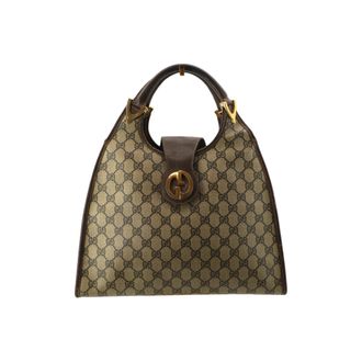Gucci Gucci Vintage stoffen hobos met voetband