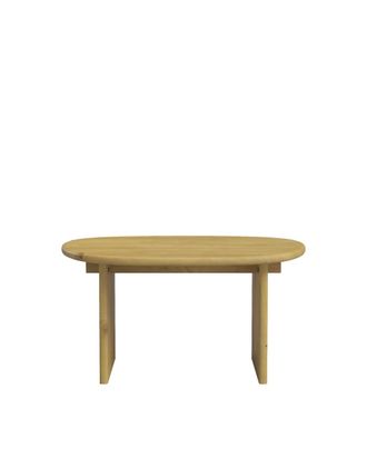 Hannun Mesa de centro de madera de abeto en color natural 70 cm