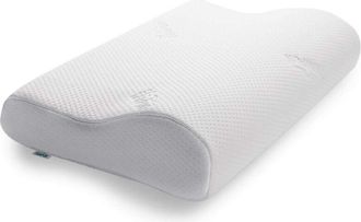Tempur Original cuscino cervicale basso, cuscino ergonomico di sostegno al collo per chi dorme sul fianco e sulla schiena, sensazione rigido, l (50 x 31 x