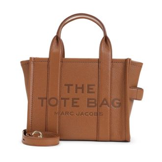 Marc Jacobs La Borsa Piccola Tote in Pelle Olio di Argan - - Bags - Donna - Marrone - ONE SIZE