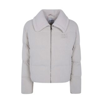 MC2 Saint Barth Nepbont & Shearling Jassen - Dames - Jassen - Beige - Maat: L Poliester