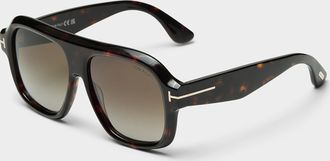 Tom Ford XL Rhonda aviator sunglasses