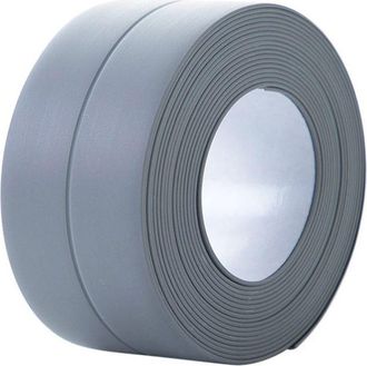 OEM Rodapi&eacute; Flexible Autoadhesivo De Pvc Para Cocinas, 5 M, 3,8 Mm, Rodapi&eacute; Autoadhesivo Para Cocinas Y Ba&ntilde;os, 3,8 Mm, Gris