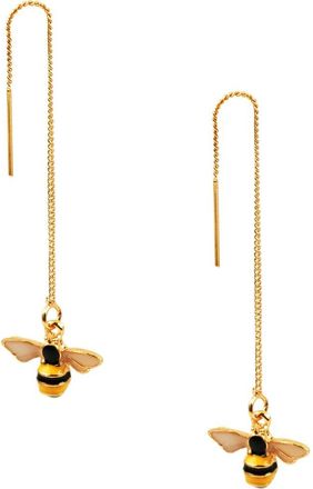 Eye Candy Los Angeles Bee Drop Earrings in Gold at Nordstrom Rack