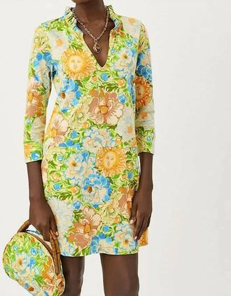 Lilly Pulitzer Annelie Mini Dress In Rutabaga Sympeony