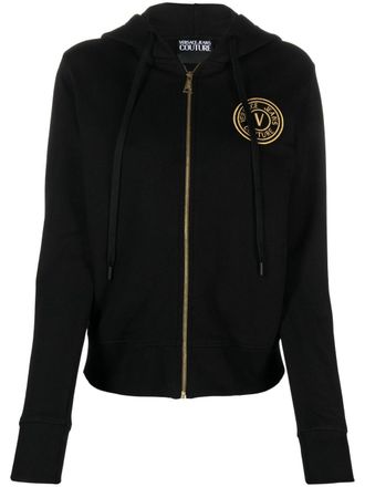 Versace Jeans Couture Felpa con cappuccio - Nero