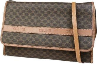 Celine Pre-owned Borsa a Spalla Vintage Macadam - - Pre-owned - Donna - Marrone - ONE SIZE