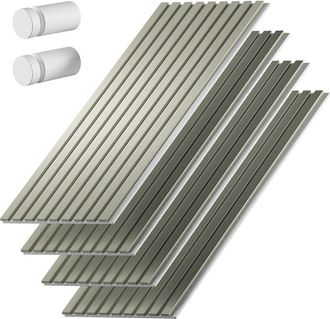 Vicco Panel Ac&uacute;stico Sonoa, Verde Salvia/blanco, Juego De 4, Vicco