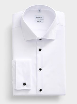 Seidensticker Mens Frogged button tuxedo shirt Regular fit