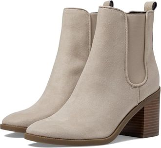 Tommy Hilfiger Brae Boots Womens Gray Suede Round Toe Ankle Bootie LION15