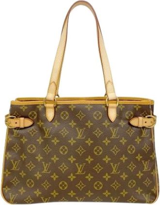 Louis Vuitton Pre-owned Tote Bags, female, Brown, Size: ONE SIZE Pre-owned Tote Bag