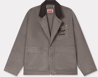 Kenzo Paris Chainstitch Workwear Cotton Jacket, Size Medium