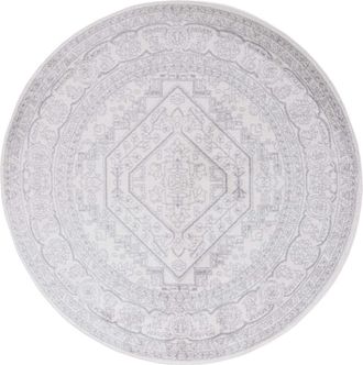 Safavieh Alfombra marfil/plata 122 x 122 cm