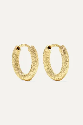 Carolina Bucci 18-karat White Gold Hoop Earrings - Oro