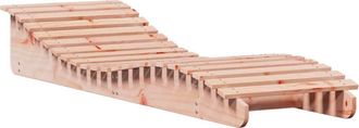 vidaXL Tumbona De Madera Maciza Douglas 205x60x31,5 Cm Vidaxl