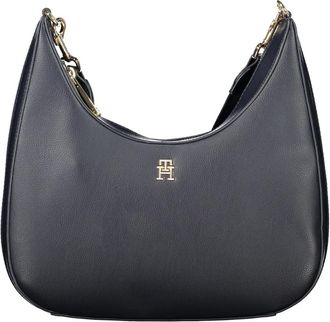 Tommy Hilfiger Handtassen - Dames - Schoudertassen - Blauw - ONE Size - Polyester - Tassen