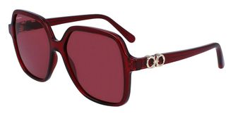Ferragamo SF 1083S 612 Womens Sunglasses Burgundy Size 57