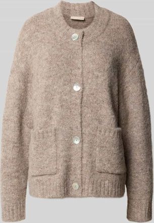 Freequent Strickjacke mit Knopfleiste Modell Lulu in Beige, Größe XXL