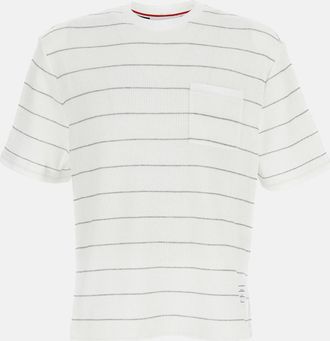 Thom Browne Maglietta Girocollo A Righe