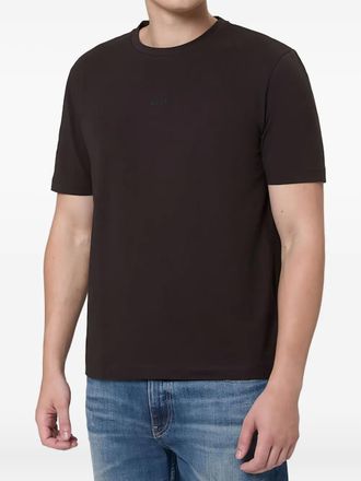 BOSS logo T-shirt - men - Fabric - M - Brown