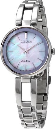 Citizen Axiom Mother of Pearl Ladies Watch EM0630-51D