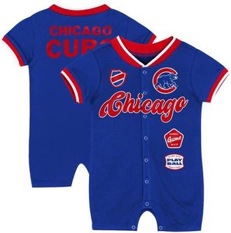 Outerstuff Newborn Outerstuff Royal Chicago Cubs Pinch Coverall at Nordstrom, Size 0-3M