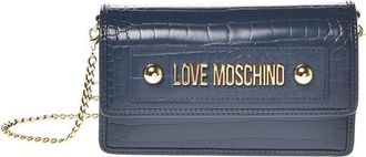 Love Moschino Womens Jc4432pp0fks0 Shoulder Bag, Blue, One Size
