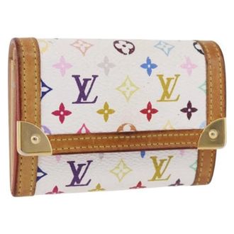 Louis Vuitton Pre-owned Coin Purse - Dames - Pre-owned - Veelkleurig - Maat: ONE Size Leer