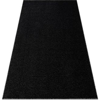 RugsX Alfombra Eton Plus Melange Antracita / Plata Grey 400x400 Cm