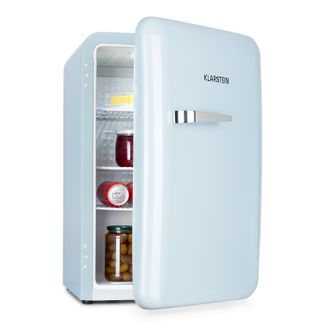 Klarstein Klarstein Mini Nevera Retro Audrey 70 Litros 3 Baldas 2 Compartimentos En La Puerta Iluminaci&oacute;n Interior