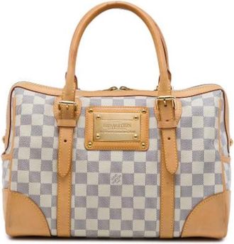 Louis Vuitton Tweedehands Canvas Louis Vuitton tassen - Dames - Vintage Handtas - Wit - ONE Size - Vintage