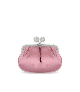Max Mara Pasticcino Emmy Small Pink Clutch Bag