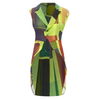 Comme Des Gar&ccedil;ons Comme des Garcons pop colorblock layers cutaway vest