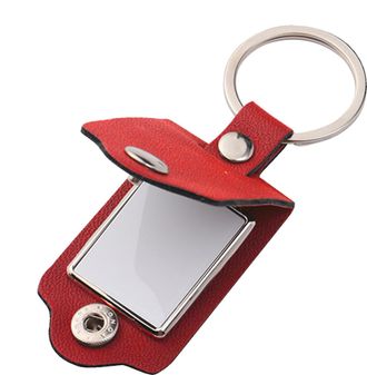 Generic Picture Frame Keychain, Keychain Photo Holder, Keychain Picture Holder | Small PU Leather Photo Holder with Keyring - Easy Carrying Keyring Supplies f