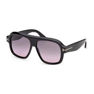 Tom Ford Accessoires, unisex, Zwart, ONE Size, Rhonda-02 Zonnebril