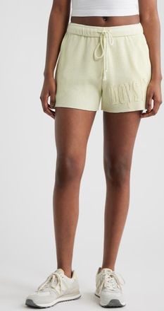 Boys Lie Butter Me Up Waffle Knit Shorts in Yellow at Nordstrom, Size X-Small