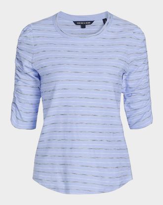 Veronica Beard Waldorf Stripe Tee