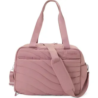 Baggallini Set Wave Weekender in Rose Quartz Wave Puff at Nordstrom