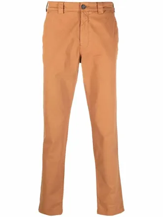 Kenzo Pantaloni slim con applicazione - Marrone