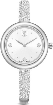 Swarovski Sublima Quartz Crystal Ladies Bangle Watch 5730369