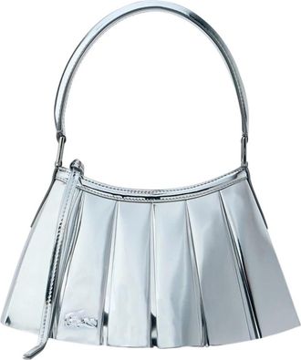 Lacoste Bolso peque&ntilde;o Runway Mirror Lenglen de piel - Bags - Mujer - Gris - ONE SIZE