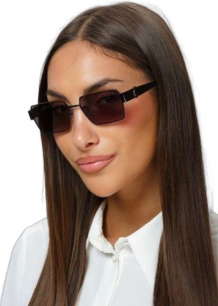 Just Cavalli Unisex Sunglasses Total Gloss Black Metal