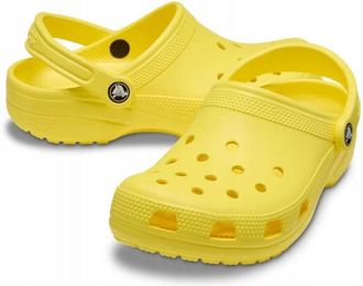 OEM Crocs Classic 10001 M9 I Eu 4243 I W11 Amarillo Cibern&eacute;tico