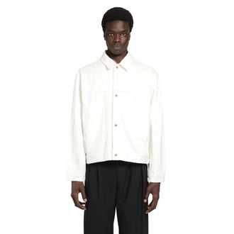 STUDIO NICHOLSON Crinkle Denim Jacket