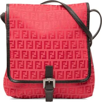 Fendi Pre-owned Fendi Zucchino Canvas Crossbody Ladies NTNCOYAJDVQU5PQC