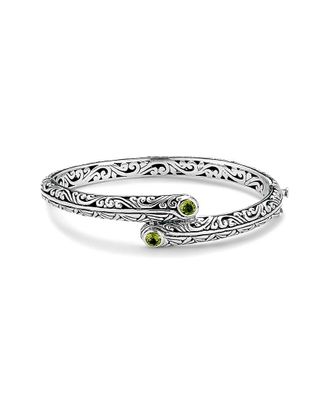 Samuel B. Silver 0.50 Ct. Tw. Peridot Bracelet