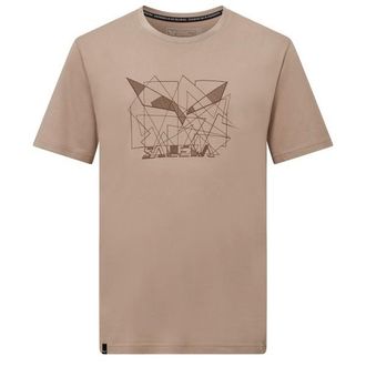 Salewa Eagle Geometric T-Shirt Funktionsshirt f&uuml;r Herren | beige