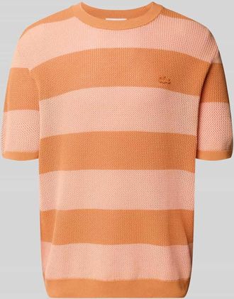 Lacoste Regular Fit T-Shirt aus reiner Baumwolle in Lachs, Gr&ouml;&szlig;e XXXL