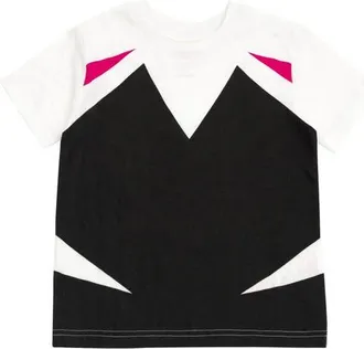 MARVEL Spider-Man Short Sleeve T-Shirt in Classic Ghost Spider at Nordstrom, Size 12M